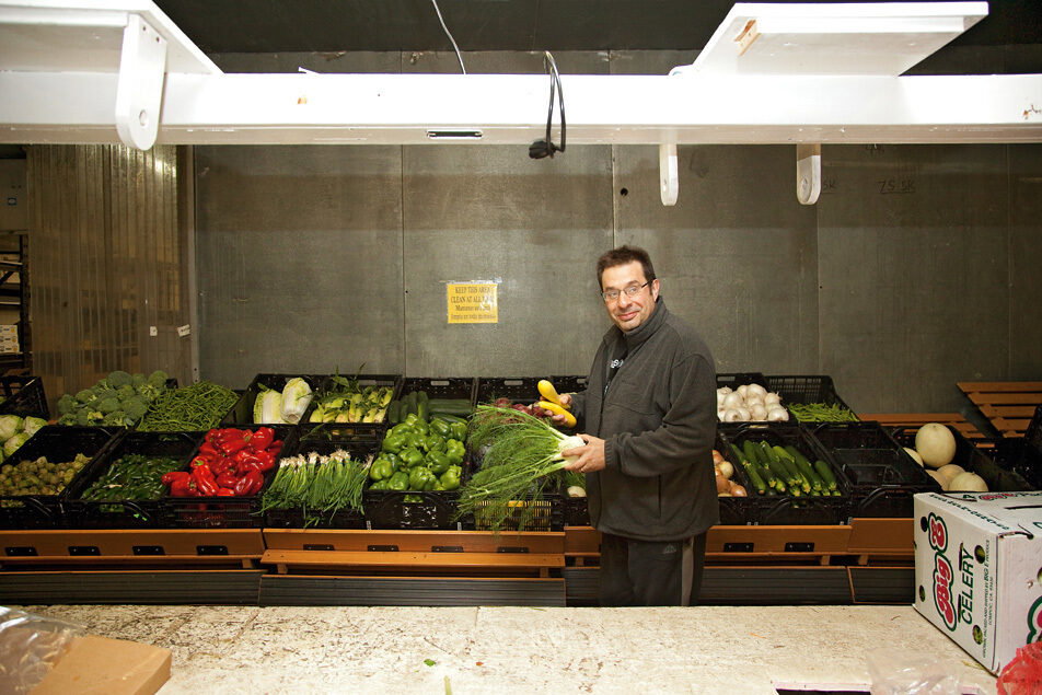 "We’ve always sold a little retail, but since we put out our stand [of vegetables], our sales have quadrupled. The people down here love their vegetables."—David Rinella, owner of Rinella Produce, a 93-year-old Central Easts