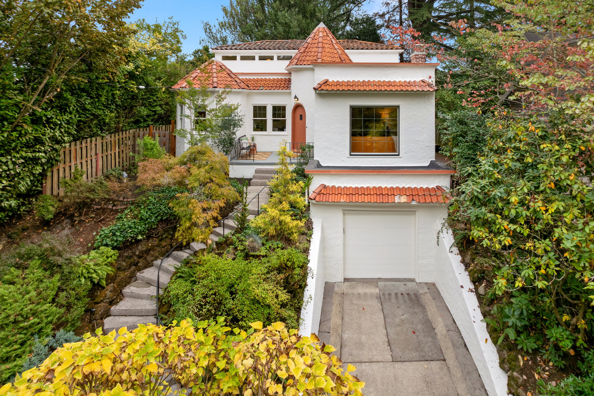 Property Watch: A Miniature Castle Perched High in Irvington Property Watch: A Miniature Castle Perched High in Irvington