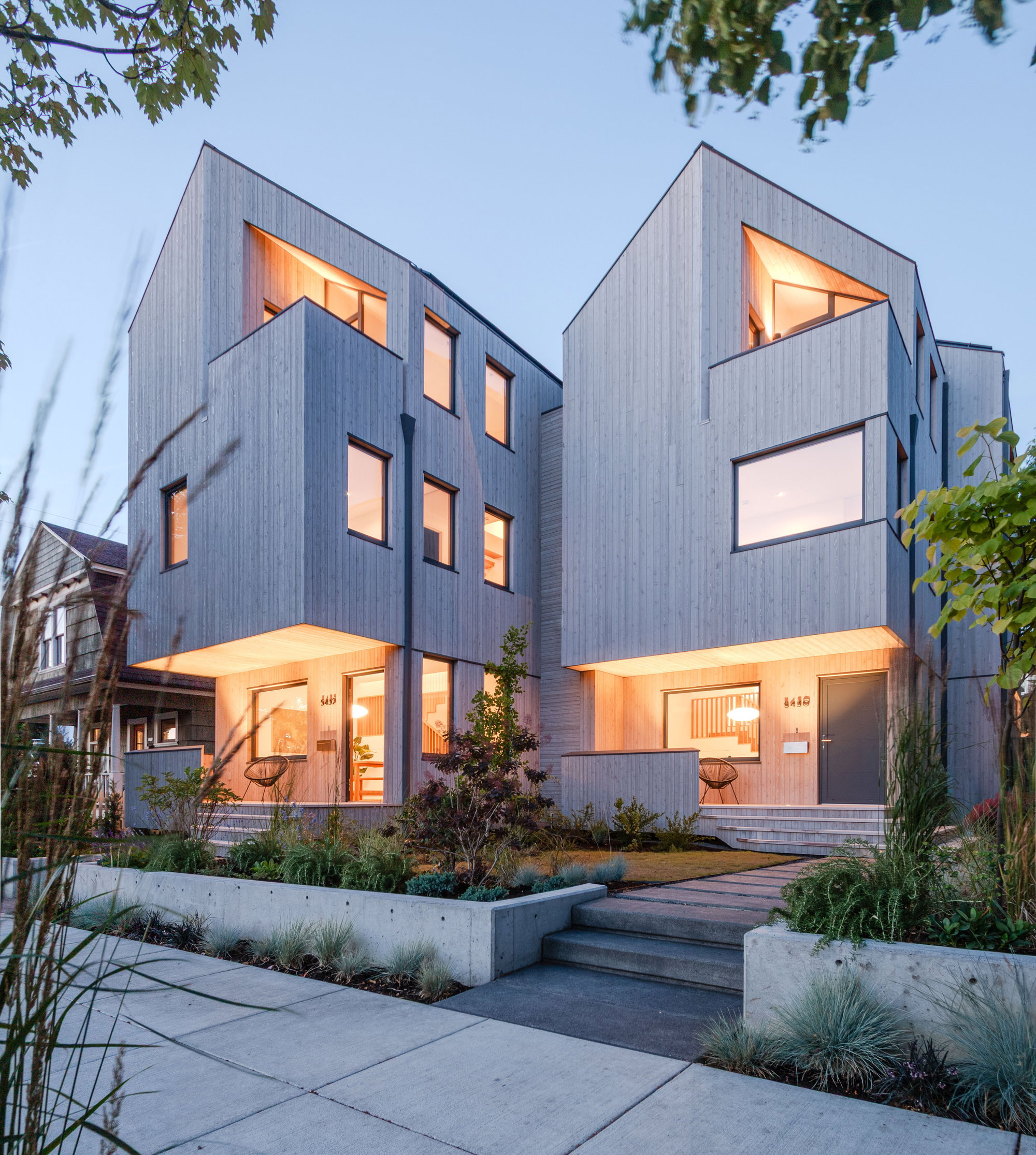 Property Watch: A Sculptural, Cedar-Clad Townhome near Alberta Property Watch: A Sculptural, Cedar-Clad Townhome near Alberta