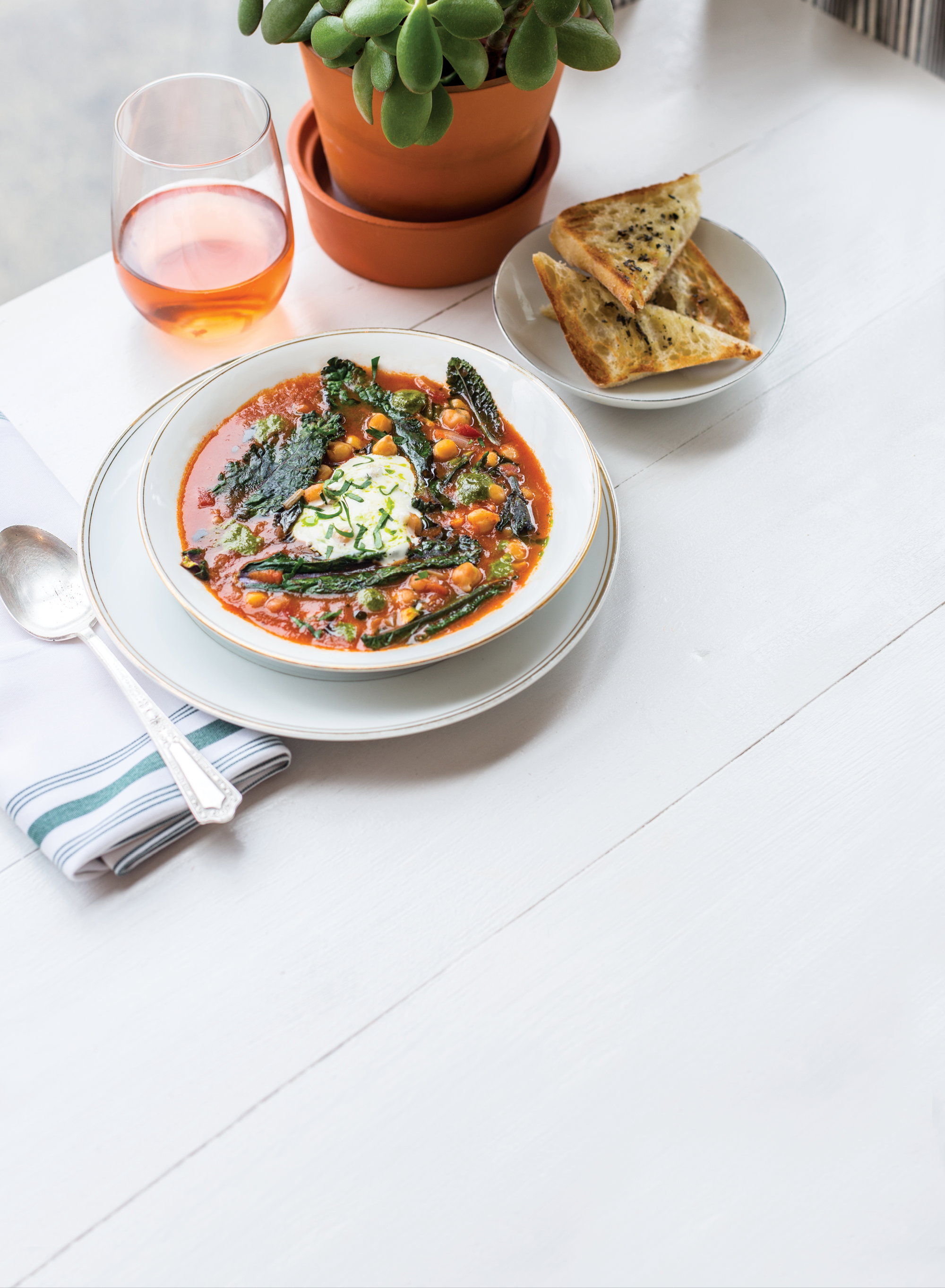 Chickpea Stew Is Usually the Uncool Dad Jeans of Soup. Not This One. Chickpea Stew Is Usually the Uncool Dad Jeans of Soup. Not This One.