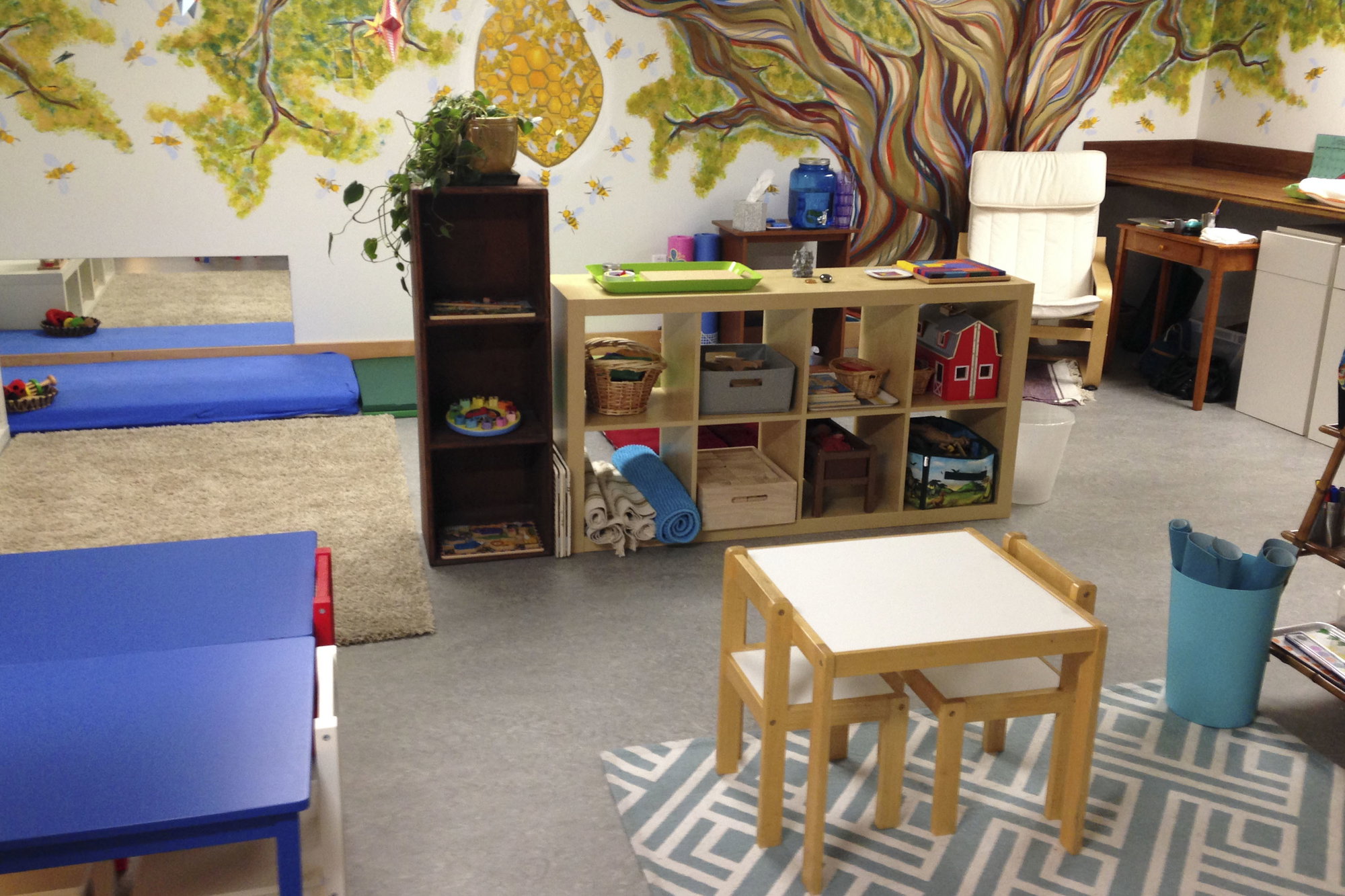 Yoga Union's Montessori-Influenced Childcare Center, The Hive
