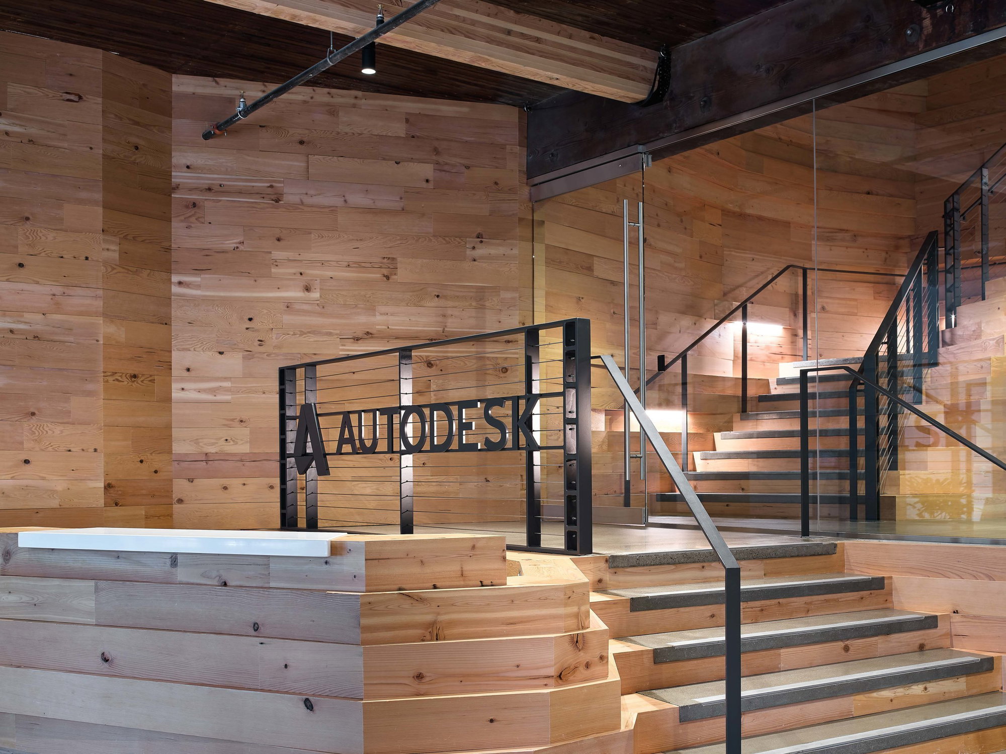 Autodesk's new Portland office in Lower Burnside's Towne Storage building