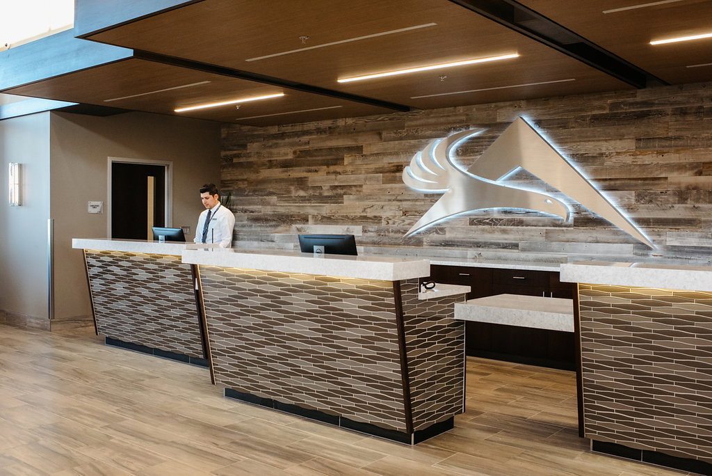 Front desk
