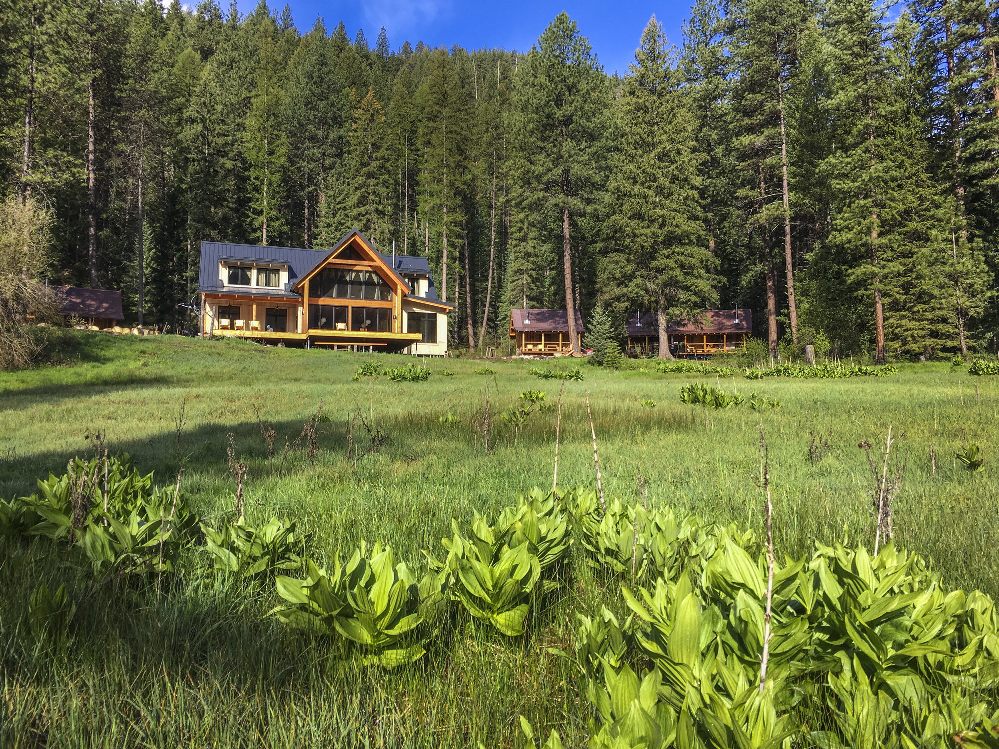 The Wild and Scenic Minam River flows past this newly renovated—and magnificently isolated—wilderness lodge. Onsite lodging options include three lodge rooms, one suite, nine cabins, two wall tents, and four teepees.