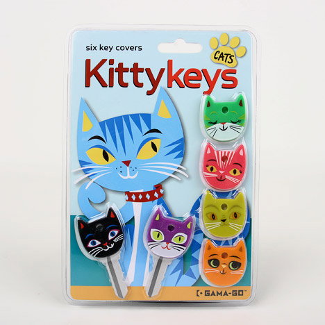 I’m biased as a cat lover, but these cute little Gama-Go Kitty Key covers could make a nice little item to tuck inside a stocking for anyone who loves those little furballs…Price: $5.00