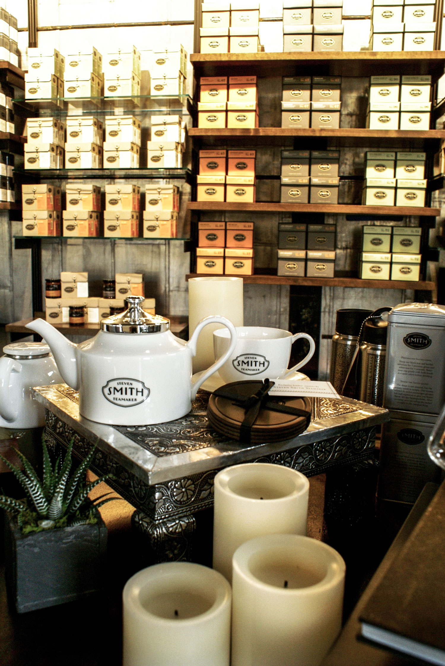 The Northwest tasting menu will carry over to the new location, bringing with it tea lattes and tea flights offered at $10 for four cups. “Part of Smith’s objective is to really education about tea, just like you would with wine or beer,” says Yukas.