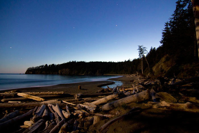 Coast Camping at Second Beach Coast Camping at Second Beach