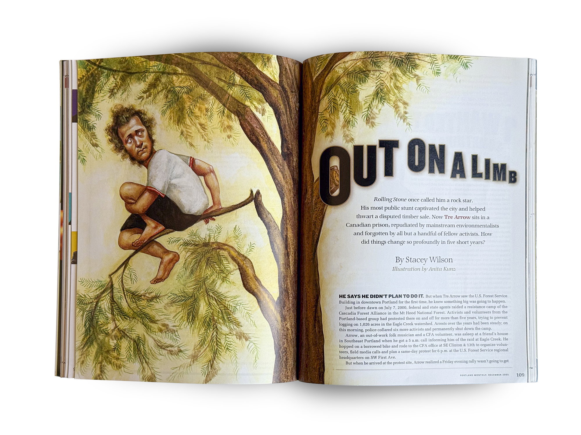 Out on a Limb: Tre Arrow Looks Back Out on a Limb: Tre Arrow Looks Back